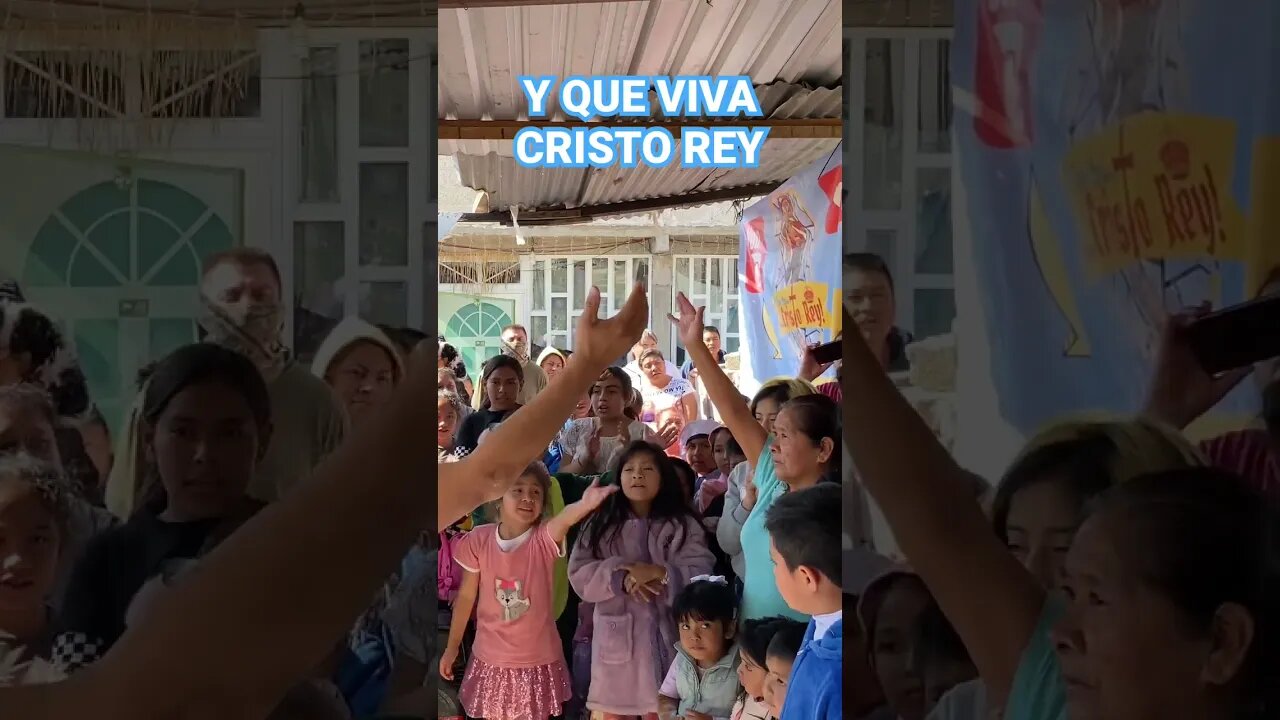 Y QUÉ VIVA CRISTO REY: LA SONRISA DE UN NIÑO ES LA PUERTA DEL CIELO DONDE VEMOS A DIOS,