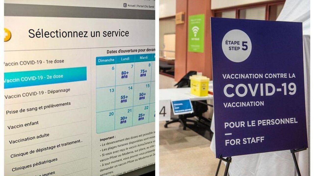 Les 18-39 ans peuvent devancer leur 2e dose de vaccin à partir de cette semaine au Québec