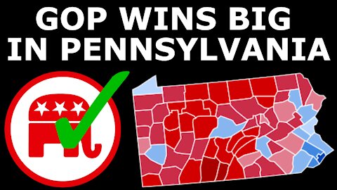 PENNSYLVANIA IS BACK! - Republicans Overperform 2020, Pass Referendums Limiting Wolf's Power