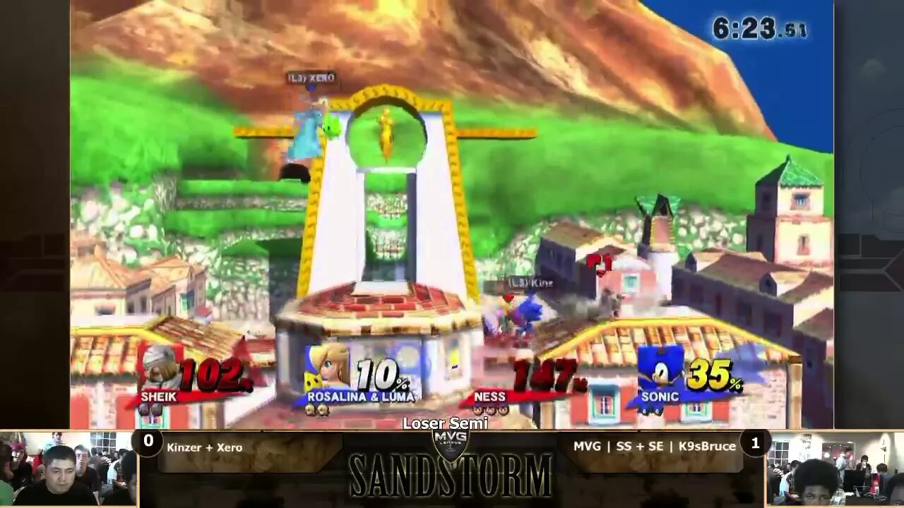 MVG Sandstorm: Doubles LS - Kinser + Xero vs. MVG SS + SE | K9sBruce