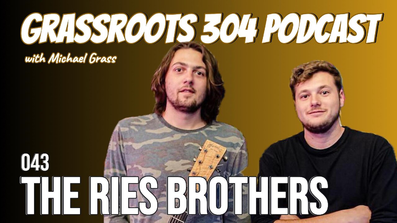 The Ries Brothers | Grassroots 304 Podcast #43 | Reggae Rock, Blues, and Funk Duo from St. Pete, FL