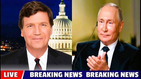 WIADOMOŚĆ Z OSTATNIEJ WIADOMOŚCI: Tucker Carlson przybył do Moskwy w Rosji, ...