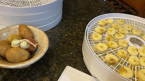 Dehydrated Bananas