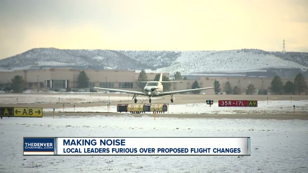 Making noise: Local leaders furious over proposed flight changes