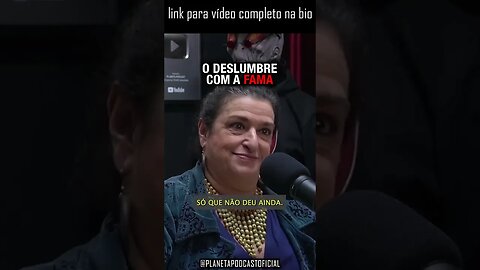 “E NINGUÉM CHEGOU LÁ QUANDO CHEGA NESSE LUGAR” com Grace Gianoukas | Planeta Podcast #shorts