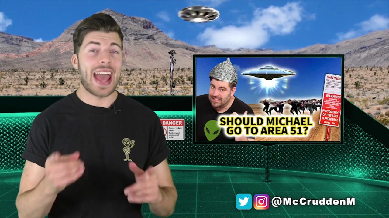 Area 51 | Should Michael McCrudden Go To Area 51? | Before They Were Famous