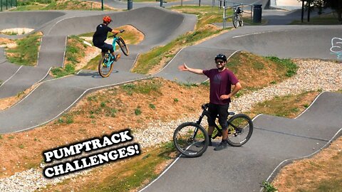 Incredible Newhaven Pumptrack - Big Gaps and Challenges with Daryl Brown!