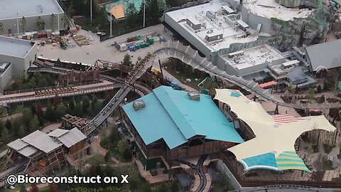How To Train Your Dragon ROLLER COASTER ride testing at Universal Epic Universe