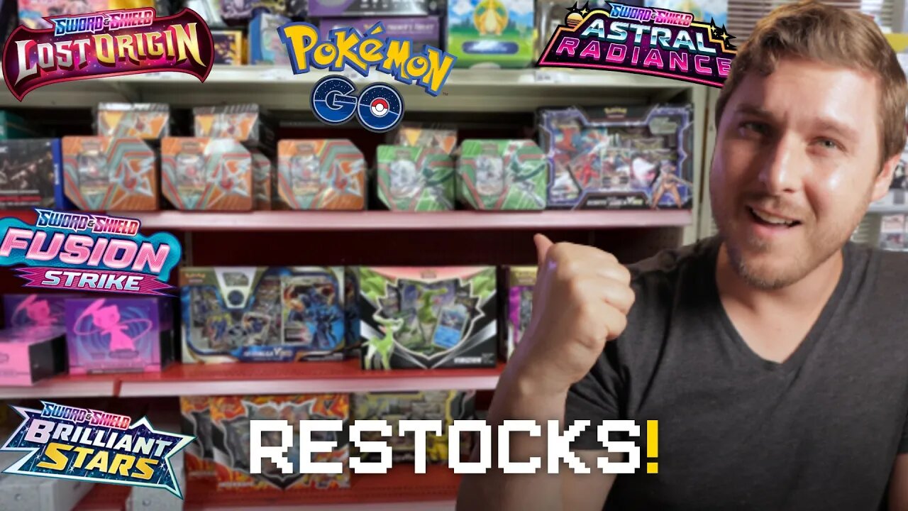 Hitting those RESTOCKS! (Pokémon Card Hunting 2022)