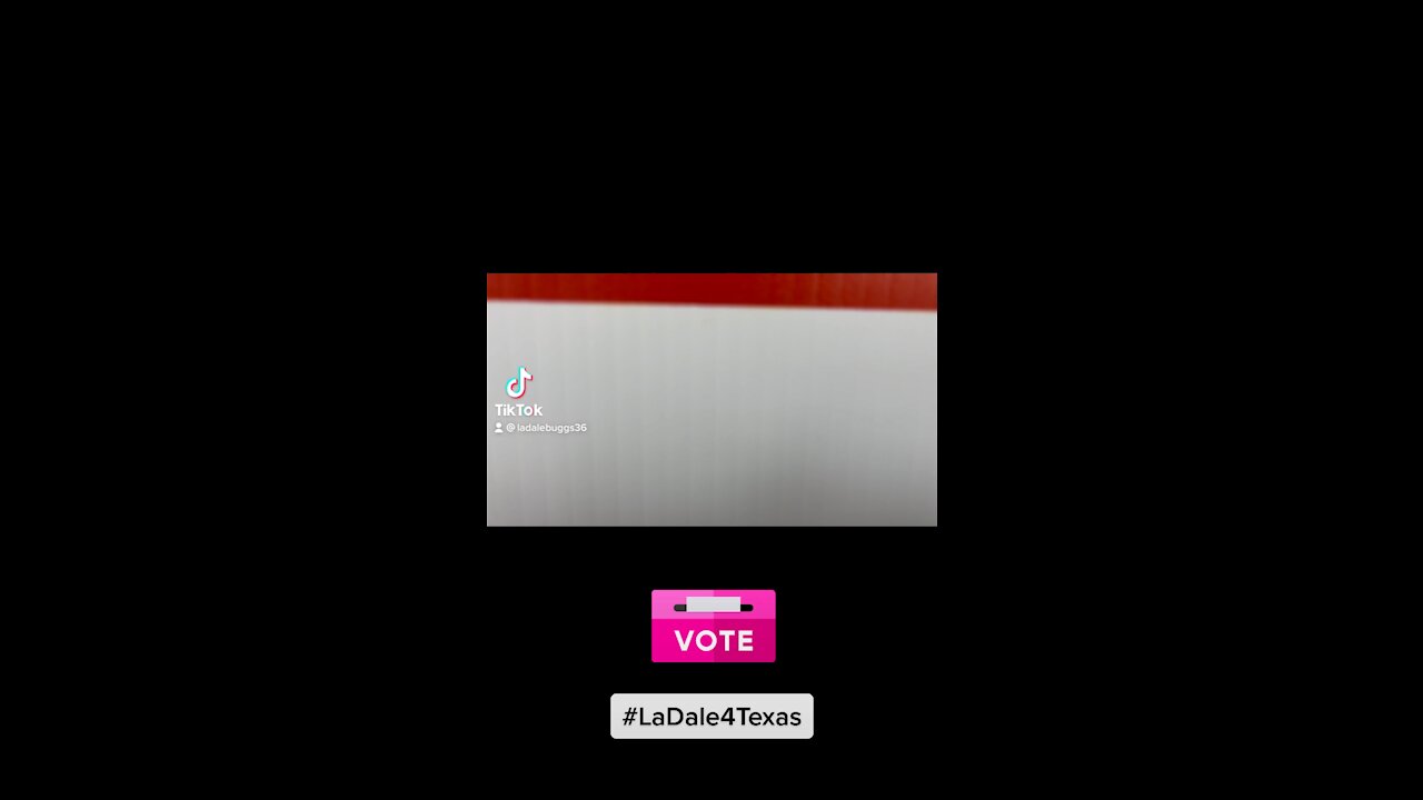 VOTE 🗳 LaDale Buggs for Texas House, District 70