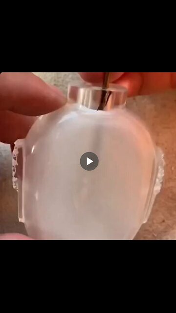 This traditional Chinese art, known as inside or inner painting, involves decorating the interiors