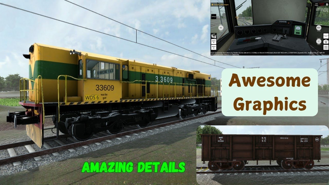 Yard duty With WDS-6 |BOXN-HS Shunting Duty |Indian Train Simulator |Train Game |Simulation Game |Gaming