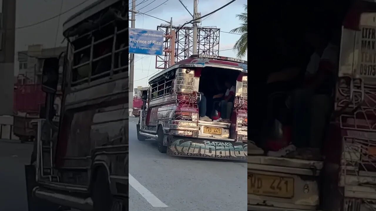 Jeepney in Pasig #shortvideo #shortsvideo #shortsfeed #travel #shorts #short #subscribe