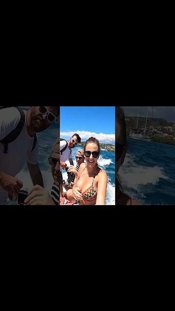 Puerto Rico bouncy ride @TaylorsTravels @Babewheresmypassport #sailing