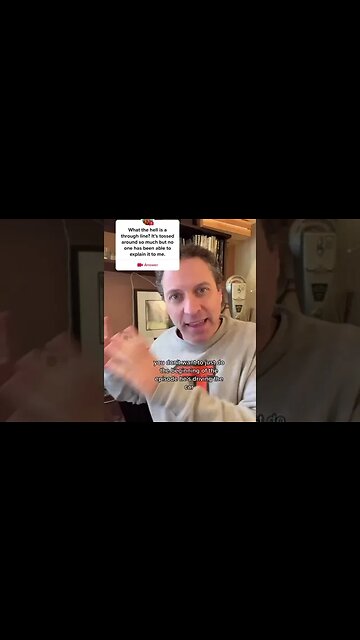 What Is A Through Line? Screenwriting Tips & Advice from Writer Michael Jamin