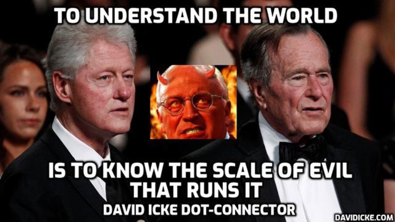 To Understand The World Is To Know The Scale Of Evil That Runs It - David Icke Dot Connector