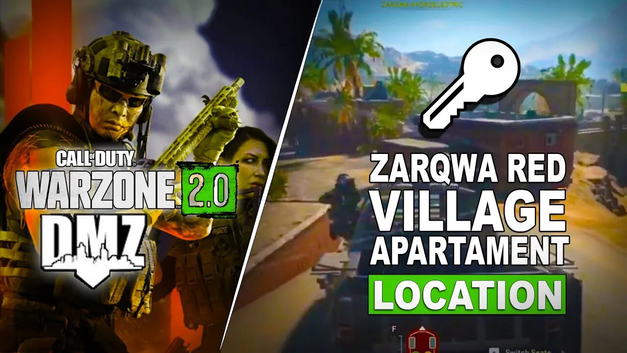 WARZONE 2 DMZ 🔑 Zarqwa Red Village Apart. Key Location 🔐 AL MAZRAH Guide / WARZONE 2 Mission & Loot