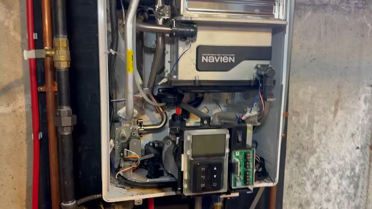 Navien Tankless Water Heater💧🔥