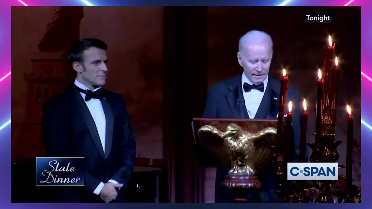 Biden Makes Macron Squirm