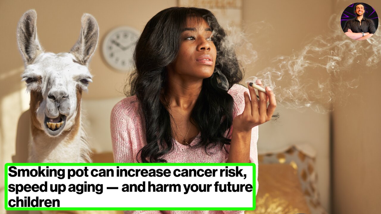 Smoking Pot Will Give You Cancer and Ruin Your Future Children's Lives! Is It Really Worth It?