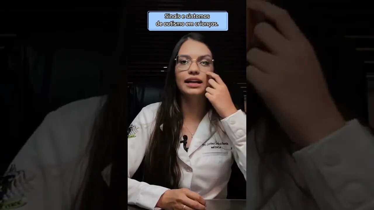 Sinais e sintomas de autismo em crianças / Dra. Geovana Cardoso Amorim