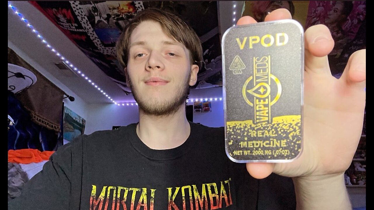 Reviewing VapeMeds VPod Real medicine 2G disposable!!