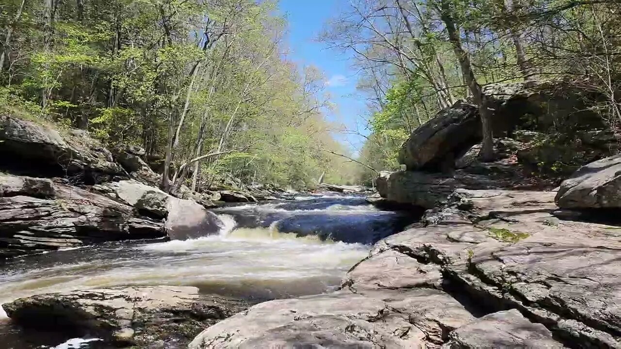 Kayaker on the River, Diana's Pool Chaplin CT