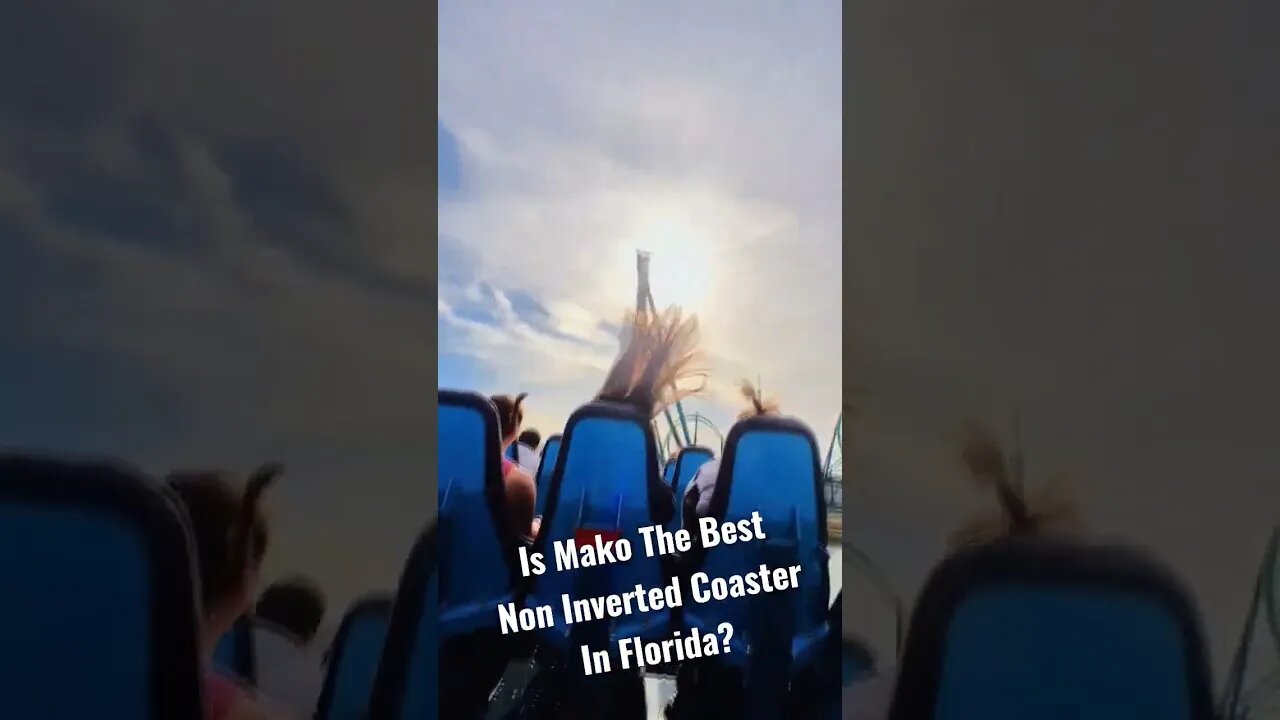 Is Mako The Best Non Inverted Rollercoaster In Florida?