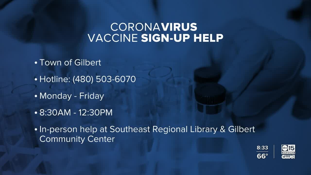 Town of Gilbert creates COVID-19 vaccine hotline