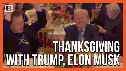 Donald Trump, Melania, Barron, and Elon Musk Hang Out at Mar-a-Lago on Thanksgiving