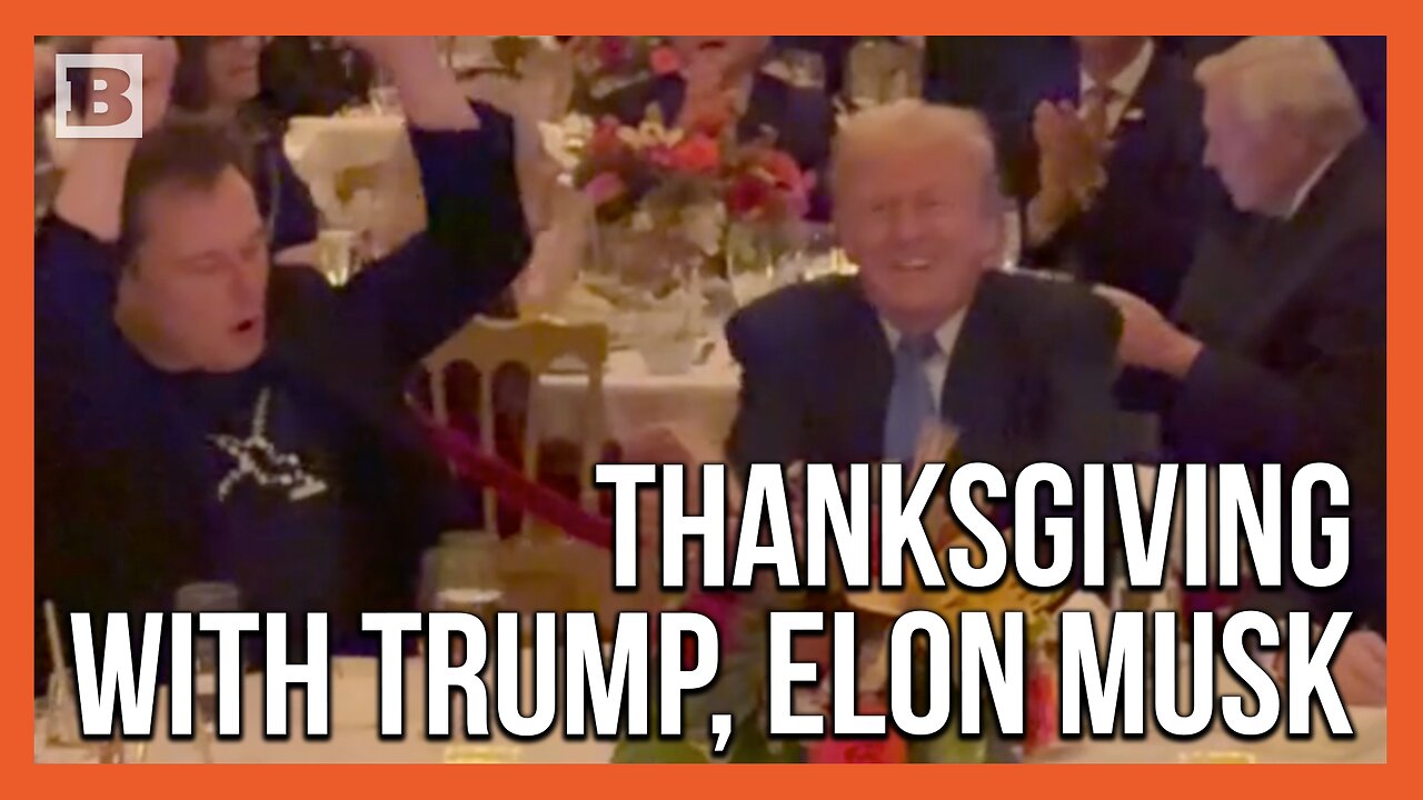 Donald Trump, Melania, Barron, and Elon Musk Hang Out at Mar-a-Lago on Thanksgiving