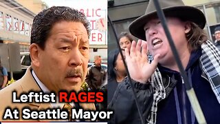 Woke Activist RAGES At Seattle Mayor