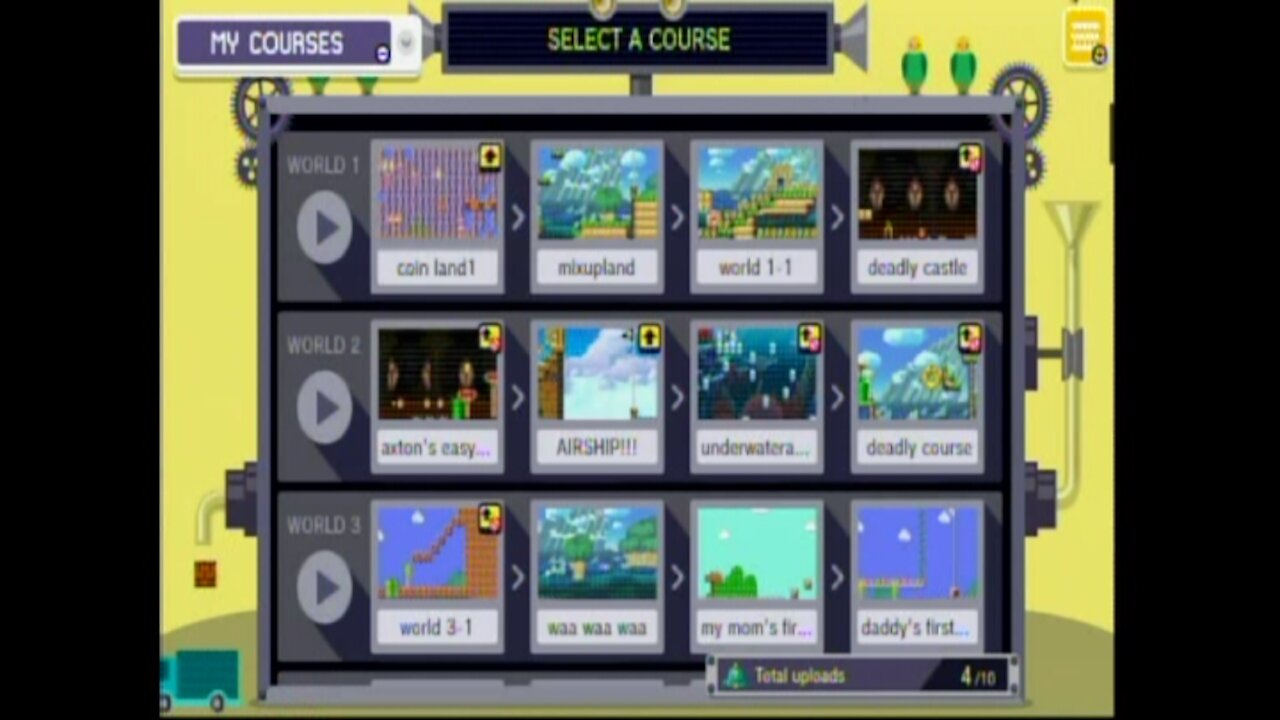 Our Own Courses On Super Mario Maker Part 1