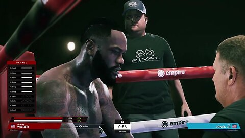 Undisputed Online Gameplay Deontay Wilder vs Roy Jones Jr. (Boxing Lesson)