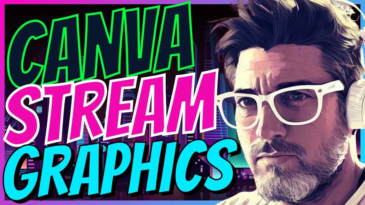 ⚡️OBS PRODUCTION PART 3: CREATING STREAM GRAPHICS IN CANVA⚡️