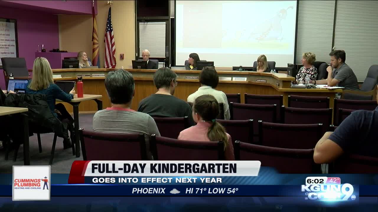 Vail School District governing board votes in favor of free full-day kindergarten