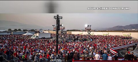 Trump campaigns in Nevada