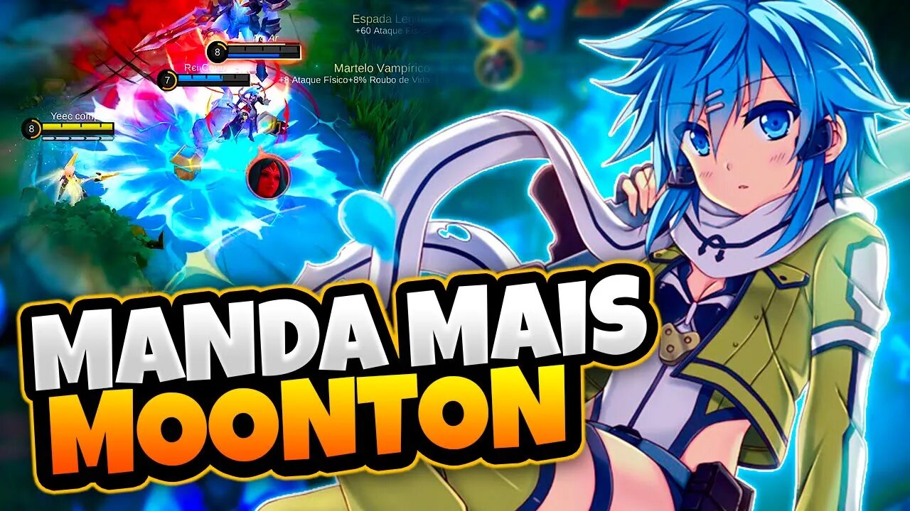 NEM A MOONTON CONSEGUE PARAR ESSE BONECÃO! | MOBILE LEGENDS