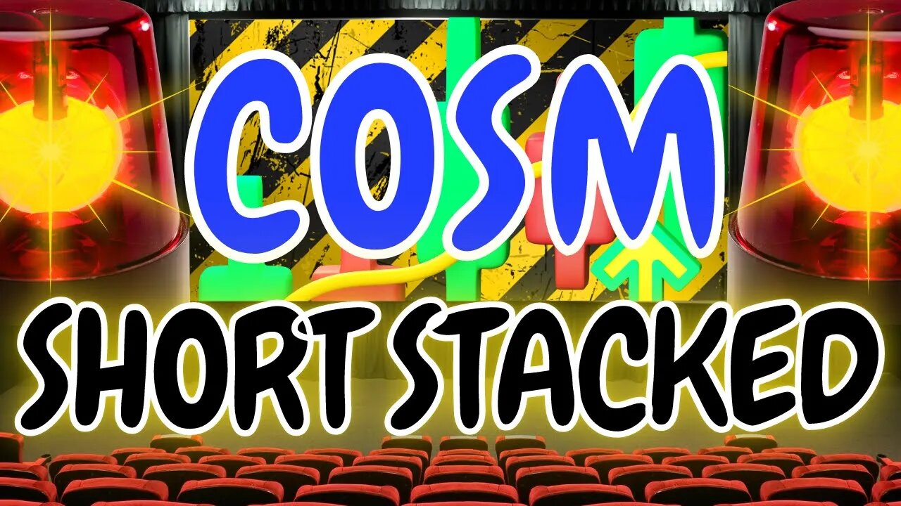 COSM Stock 🚨 MAJOR REPORT OF STACKED SHORT POSITIONS 🚨 SHORT COVER WAVE CONTINUES 🚨 #shortsqueeze