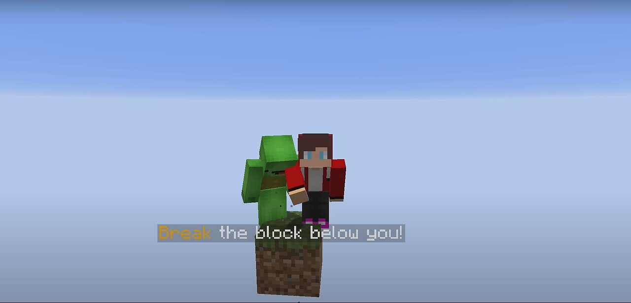 Minecraft, But You Only Get One Block!