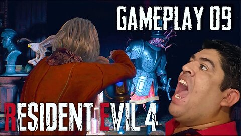 Resident Evil 4 - Remake - Gameplay Capítulo #09 - Vá Para o Salão de Baile / Salve o Leon