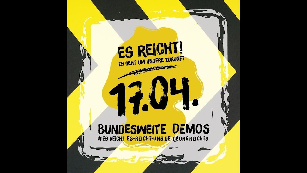 Es reicht Demo 17.4.21