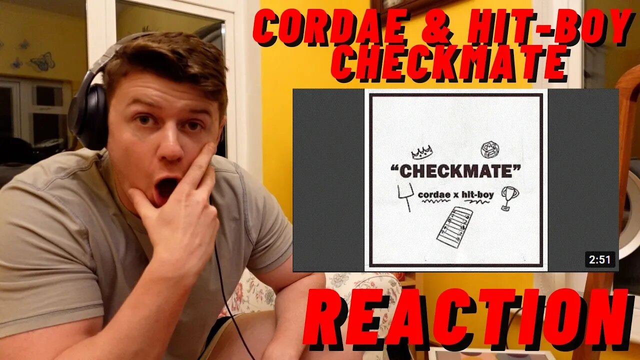 NFL SEASON IS BACK!! Cordae & Hit-Boy - Checkmate (Madden Version) ((IRISH GUY REACTION!!))