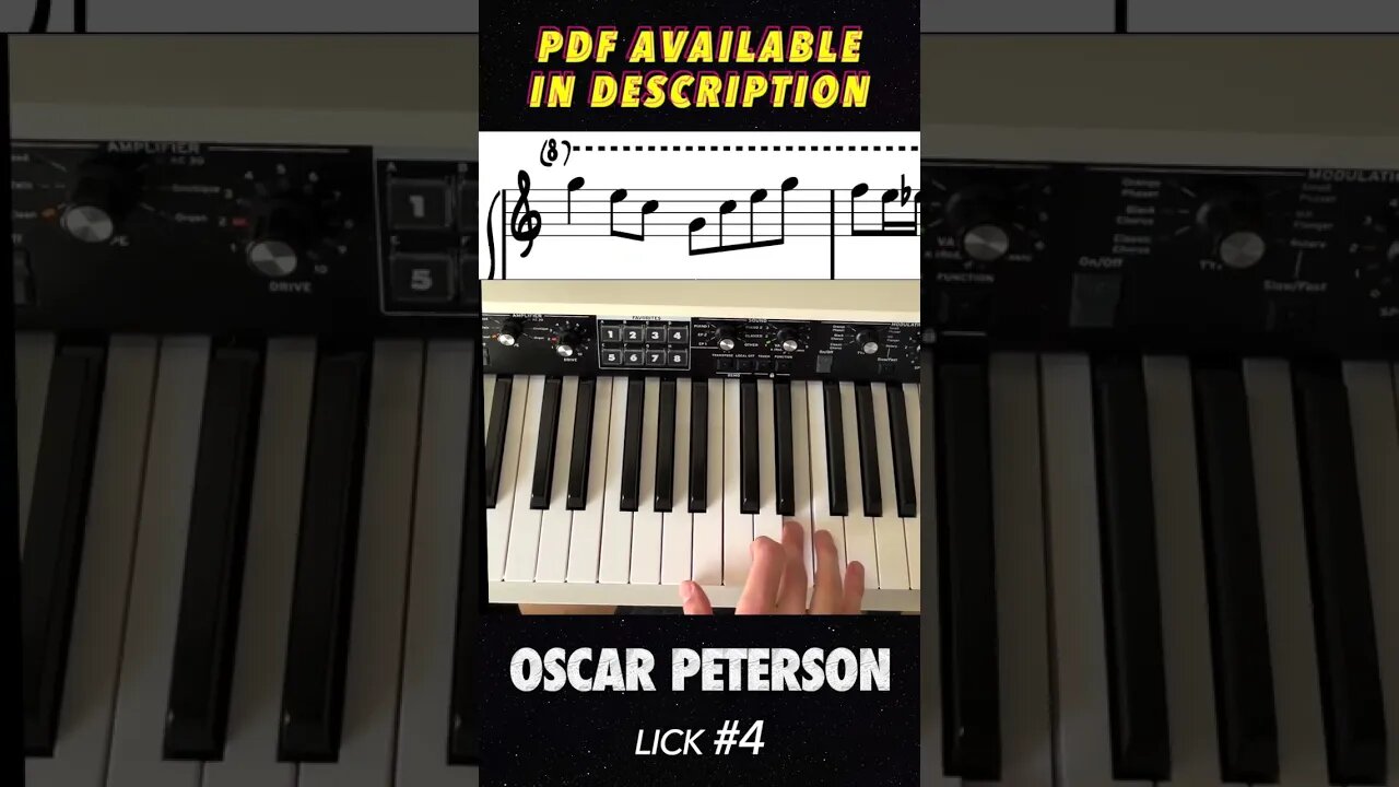 Oscar Peterson Lick #4