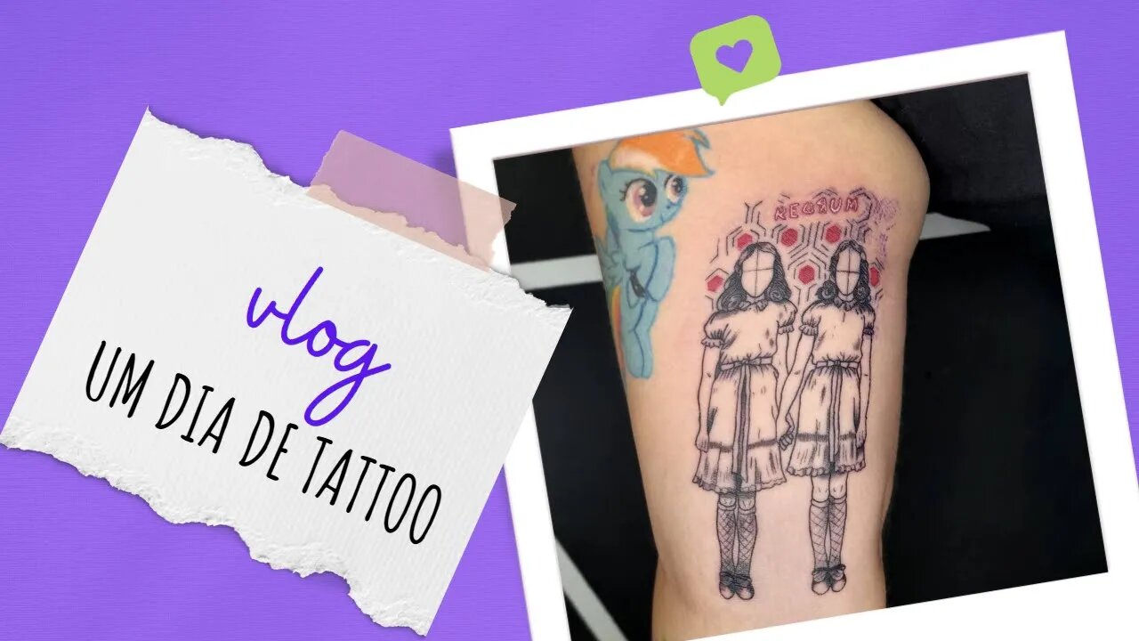 ✨VLOG ✨ VEM FAZER UMA TATUAGEM COMIGO - Horror das Minas