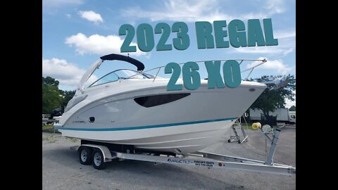 2023 Regal 26 XO Walkthrough - My Dream Pocket Cruiser Boat