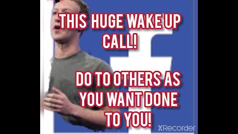 THIS HUGE WAKE UP CALL!
