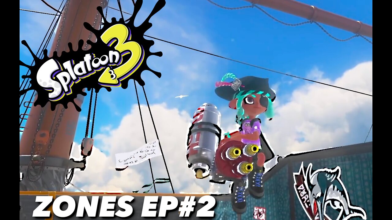 Splatoon 3: Collecting Pirate Booty - 12 Consec Wins - Hydra Splatling - Zones