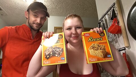 Reeses X Betty Crocker 1: Brownie and Coffee Cake (Part 1)