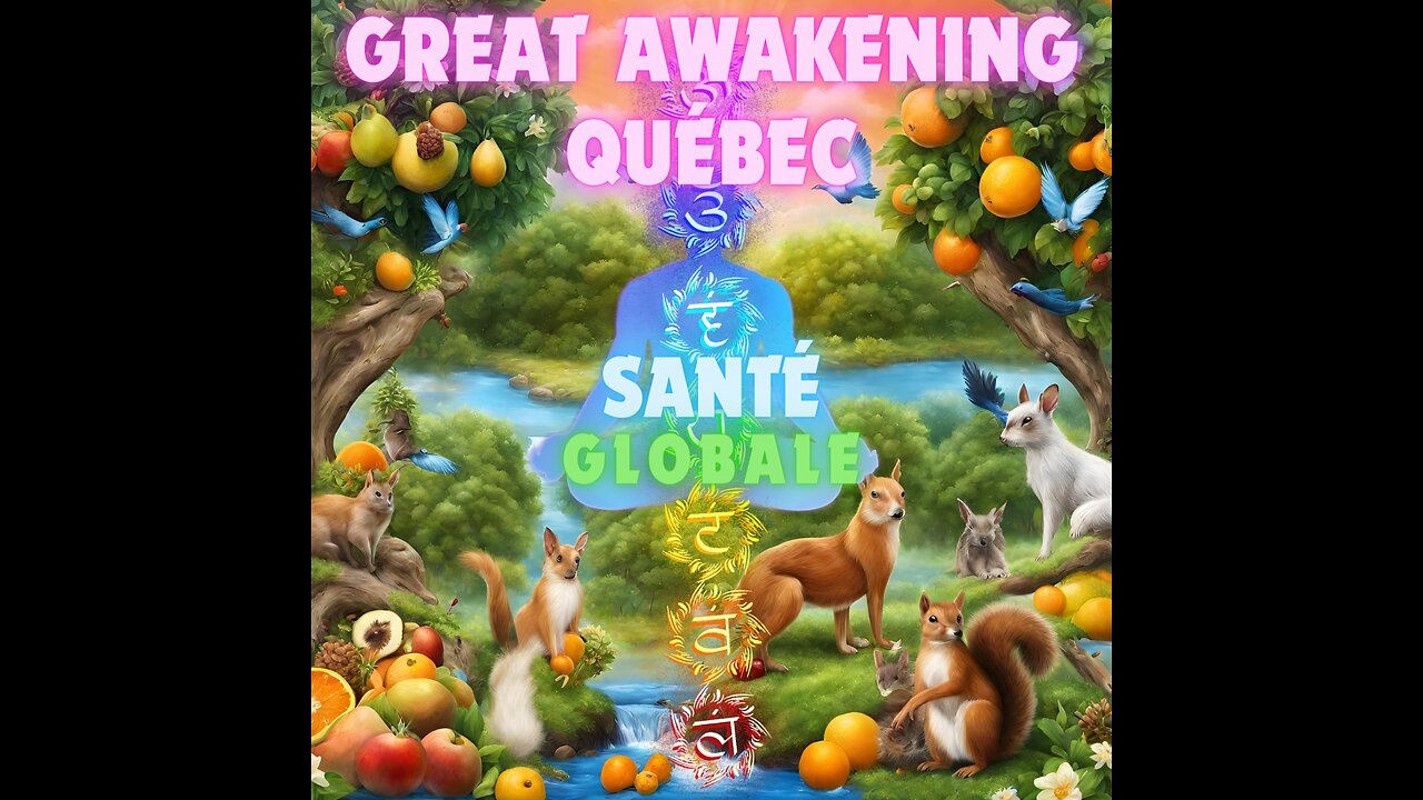 Great Awakening Québec Santé 1 - Autonomie de votre santé Globale